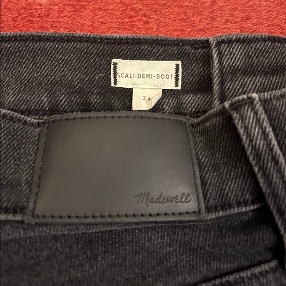 Madewell Cali Demi-Boot in Dark Gray sz 24 - Picture 5 of 5